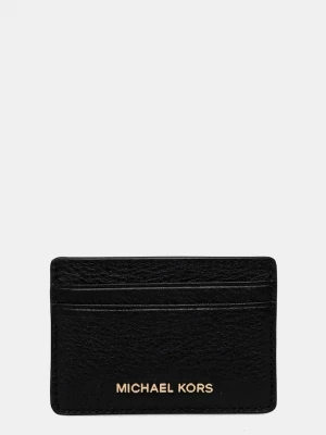 Obrázek produktu MICHAEL Michael Kors Kožené pouzdro na karty MICHAEL Michael Kors černá