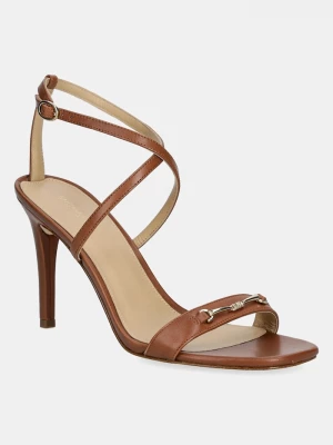 Obrázek produktu MICHAEL Michael Kors Kožené sandály Lena hnědá