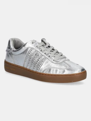 Obrázek produktu MICHAEL Michael Kors Kožené tenisky Scotty stříbrná