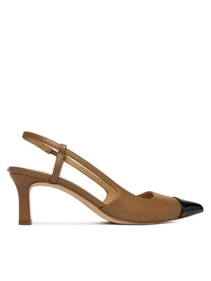 Obrázek produktu MICHAEL Michael Kors Lodičky Alora Toe Cao Mid Sling 40R6AOMS1L Hnědá