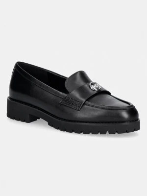 Obrázek produktu MICHAEL Michael Kors mokasíny dámské kožené Jaelyn Lug Loafer černá
