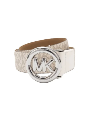 Obrázek produktu MICHAEL Michael Kors Opasek umbra / stříbrná / barva bílé vlny