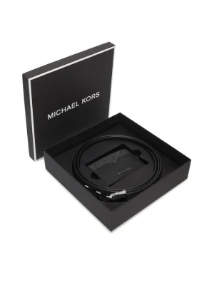 Obrázek produktu MICHAEL Michael Kors Sada pouzdro na karty a opasek 39F6LHDY3L Černá