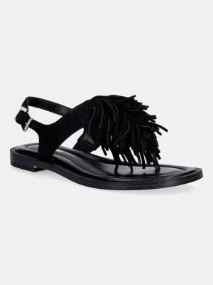Obrázek produktu MICHAEL Michael Kors sandály dámské semišové Indra Thong Sandal černá