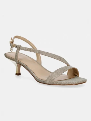 Obrázek produktu MICHAEL Michael Kors sandály na nízkém podpatku Jaida Kitten Sandal zlatá