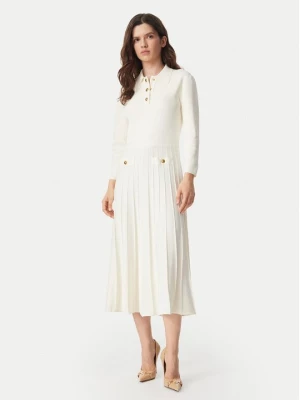 Obrázek produktu MICHAEL Michael Kors Úpletové šaty MT683J3BFD Krémová Slim Fit