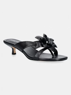 Obrázek produktu MICHAEL Michael Kors žabky dámské kožené Jacie Kitten Sandal černá