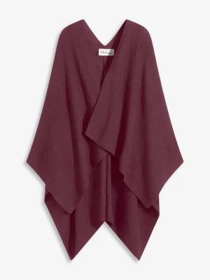 Obrázek produktu Miękkie poncho BonPrix czerwony