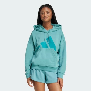 Obrázek produktu Mikina Essentials Big Logo French Terry Loose Adidas Powder Teal