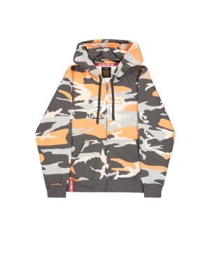 Obrázek produktu Mikina na zip Alpha Industries oranžová