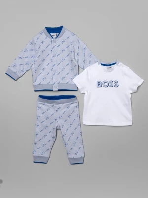 Obrázek produktu Mikina na zip Boss světle modrá