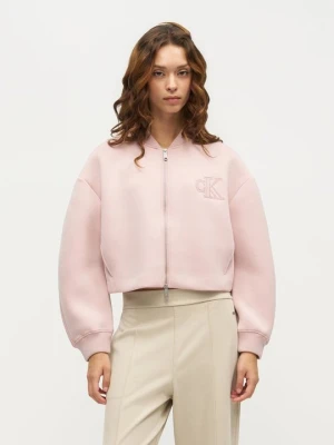 Obrázek produktu Mikina na zip Calvin Klein Jeans světle fialová