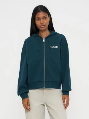 Obrázek produktu Mikina na zip Carhartt WIP melírovaná tmavě modrá