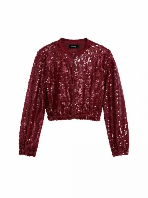 Obrázek produktu Mikina na zip Desigual červená
