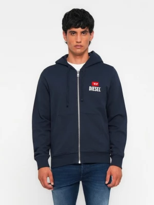 Obrázek produktu Mikina na zip Diesel modrá