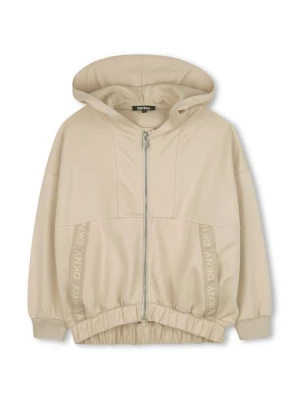 Obrázek produktu Mikina na zip DKNY hnědá
