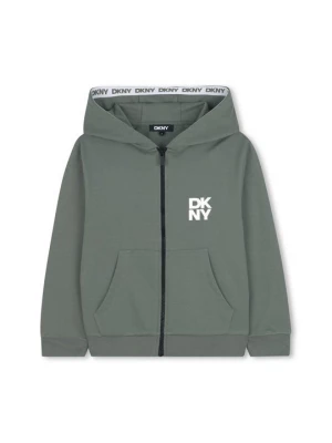 Obrázek produktu Mikina na zip DKNY zelená