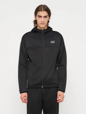 Obrázek produktu Mikina na zip EA7 Emporio Armani tmavě hnědá