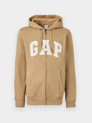 Obrázek produktu Mikina na zip GAP světle hnědošedá