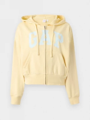 Obrázek produktu Mikina na zip GAP světle žlutá