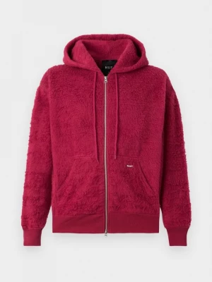 Obrázek produktu Mikina na zip HUF tmavě červená