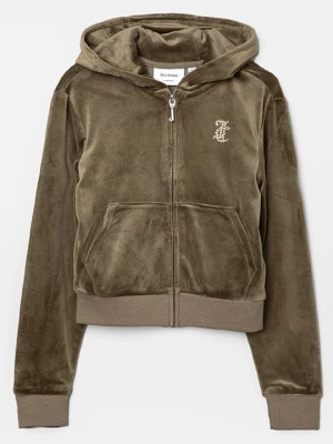 Obrázek produktu Mikina na zip Juicy Couture olivová