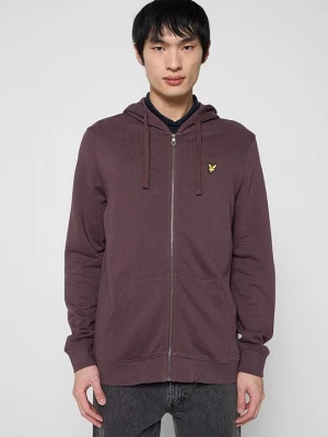 Obrázek produktu Mikina na zip Lyle & Scott tmavě hnědá