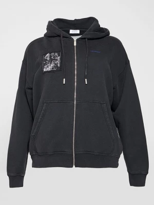 Obrázek produktu Mikina na zip Off White černá