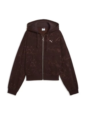Obrázek produktu Mikina na zip Puma hnědá