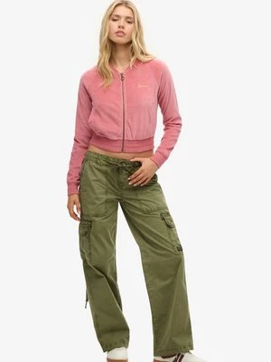 Obrázek produktu Mikina na zip Superdry růžová