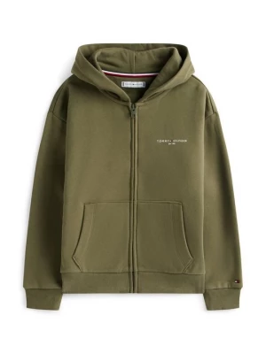 Obrázek produktu Mikina na zip Tommy Hilfiger tmavě zelená