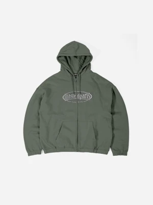 Obrázek produktu Mikina na zip Wasted Paris zelená