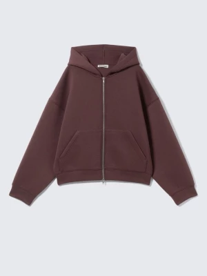 Obrázek produktu Mikina na zip Weekday tmavě červená