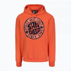 Obrázek produktu Mikina Pitbull San Diego Sun Hooded Sweatshirt bright salmon oranžová
