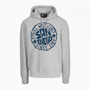 Obrázek produktu Mikina Pitbull San Diego Sun Hooded Sweatshirt grey / melange