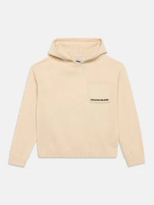 Obrázek produktu Mikina s kapucí Calvin Klein Jeans béžová