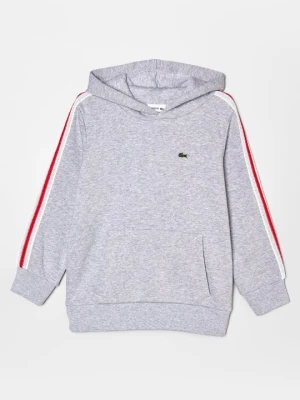 Obrázek produktu Mikina s kapucí Lacoste stříbrná