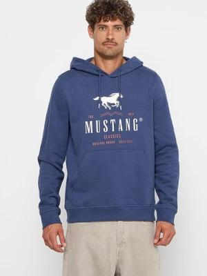 Obrázek produktu Mikina s kapucí Mustang modrá