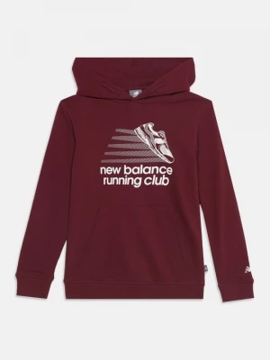Obrázek produktu Mikina s kapucí New Balance tmavě červená