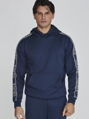 Obrázek produktu Mikina s kapucí SikSilk tmavě modrá