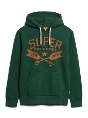 Obrázek produktu Mikina s kapucí Superdry zelená