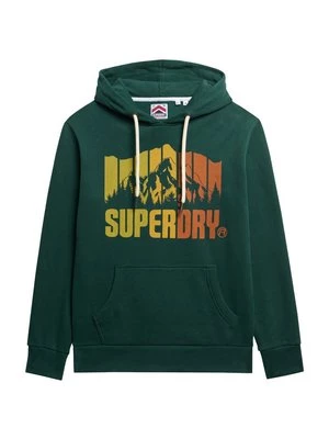 Obrázek produktu Mikina s kapucí Superdry zelená