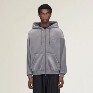 Obrázek produktu MIKINA S KAPUCÍ Y-3 VELVET CORDUROY ZIP Adidas Grey Five
