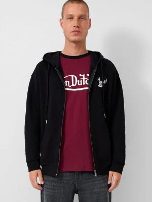 Obrázek produktu Mikina s výšivkou a nášivkou | QS x Von Dutch černá