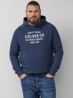 Obrázek produktu Mikina ze směsi bavlny s potiskem na přední straně s.Oliver modrá