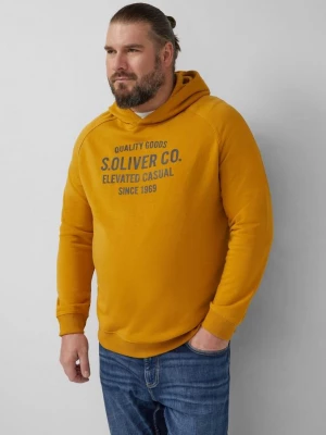 Obrázek produktu Mikina ze směsi bavlny s potiskem na přední straně s.Oliver žlutá