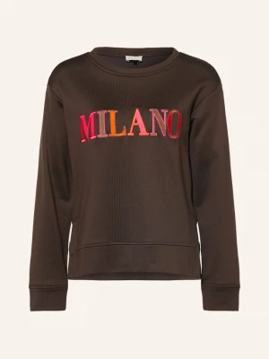 Obrázek produktu Milano Italy Mikiny tmavě hnědá / růžová / oranžová