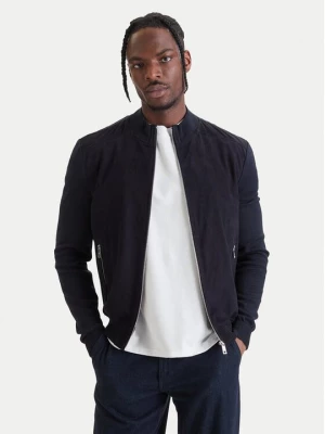 Obrázek produktu Milestone Kožená bunda 61163860755 Tmavomodrá Slim Fit