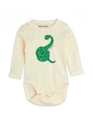 Obrázek produktu Mini Rodini Bavlněné kojenecké body Mini Rodini Snake béžová