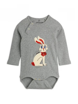 Obrázek produktu Mini Rodini body dětské bavlněné s elastanem Rabbits